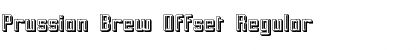 Download Prussian Brew Offset Font Download Prussian Brew Offset Font
