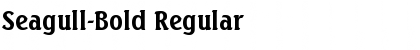 Seagull-Bold Regular Font