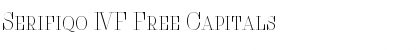Serifiqo 4F Free Capitals Font