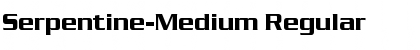 Serpentine-Medium Regular Font