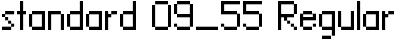 Download standard 09_55 Font Download standard 09_55 Font