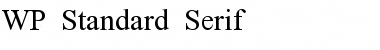 WP Standard Serif Font