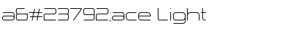 Download a峰ace Light Font