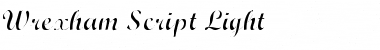Download Wrexham Script Light Font