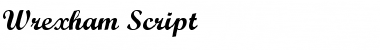 Wrexham Script Regular Font
