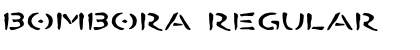 BOMBORA Regular Font
