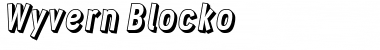 Download Wyvern Blocko Font