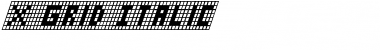 X-Grid Italic Italic Font