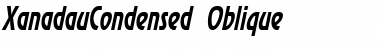 XanadauCondensed Font