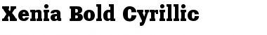 Xenia Bold Cyrillic