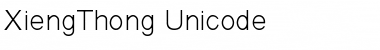 XiengThong Unicode Regular Font