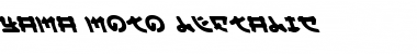Yama Moto Leftalic Italic Font
