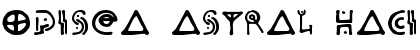 Download Odisea Astral Font