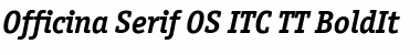 Officina Serif OS ITC TT Font