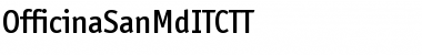 OfficinaSanITCTT Font