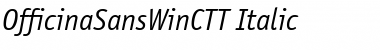 Download OfficinaSansWinCTT Font