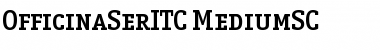 OfficinaSerITC Font