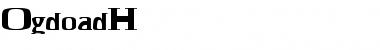 Download OgdoadHorzontal Font Download OgdoadHorzontal Font