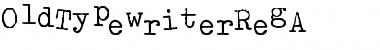 Download OldTypewriterRegA Font