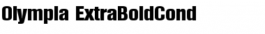 Download Olympia-ExtraBoldCond Font