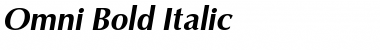Omni Bold Italic