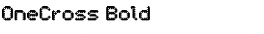 OneCross Bold Font