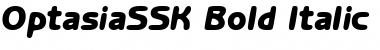 Download OptasiaSSK Font