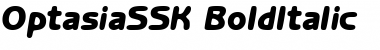 Download OptasiaSSK Font