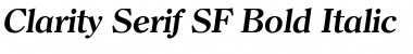 Download Clarity Serif SF Font