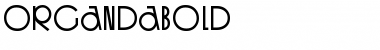 Download OrgandaBold Font