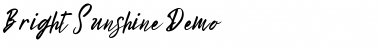 Bright Sunshine Demo Regular Font