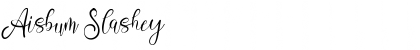 Download Aisbum Slashey Font Download Aisbum Slashey Font