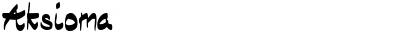 Aksioma Font Aksioma Font