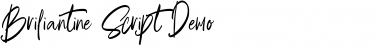 Download Briliantine Script Demo Font Download Briliantine Script Demo Font