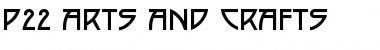 Download P22 ArtsAndCrafts Font Download P22 ArtsAndCrafts Font