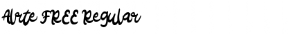 Download Alrte FREE Font