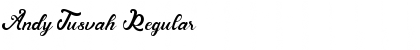 Download Andy Tusvah Font Download Andy Tusvah Font
