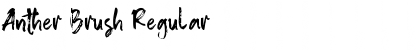 Download Anther Brush Font