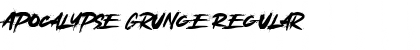 Download Apocalypse Grunge Font Download Apocalypse Grunge Font