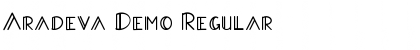Download Aradeva Demo Font Download Aradeva Demo Font