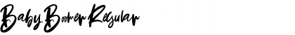 Download Baby Boomer Font