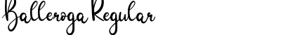 Download Balleroga Font