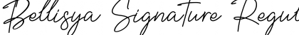Bellisya Signature Font