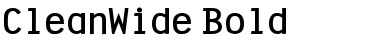 CleanWide Font