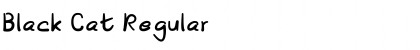 Download Black Cat Font