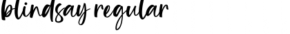 Download Blindsay Font