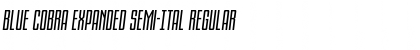 Download Blue Cobra Expanded Semi-Ital Font Download Blue Cobra Expanded Semi-Ital Font
