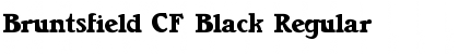 Download Bruntsfield CF Black Font