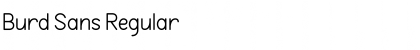 Download Burd Sans Font