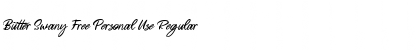 Download Butter Swany Free Personal Use Font Download Butter Swany Free Personal Use Font